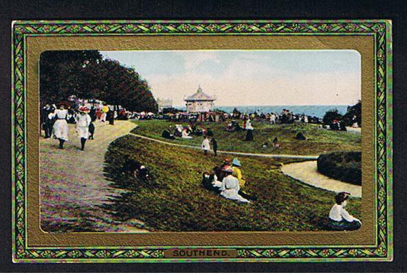 RB 576 - Raphael Tuck Postcard Band Stand Southend-on-Sea Essex - Southend, Westcliff & Leigh