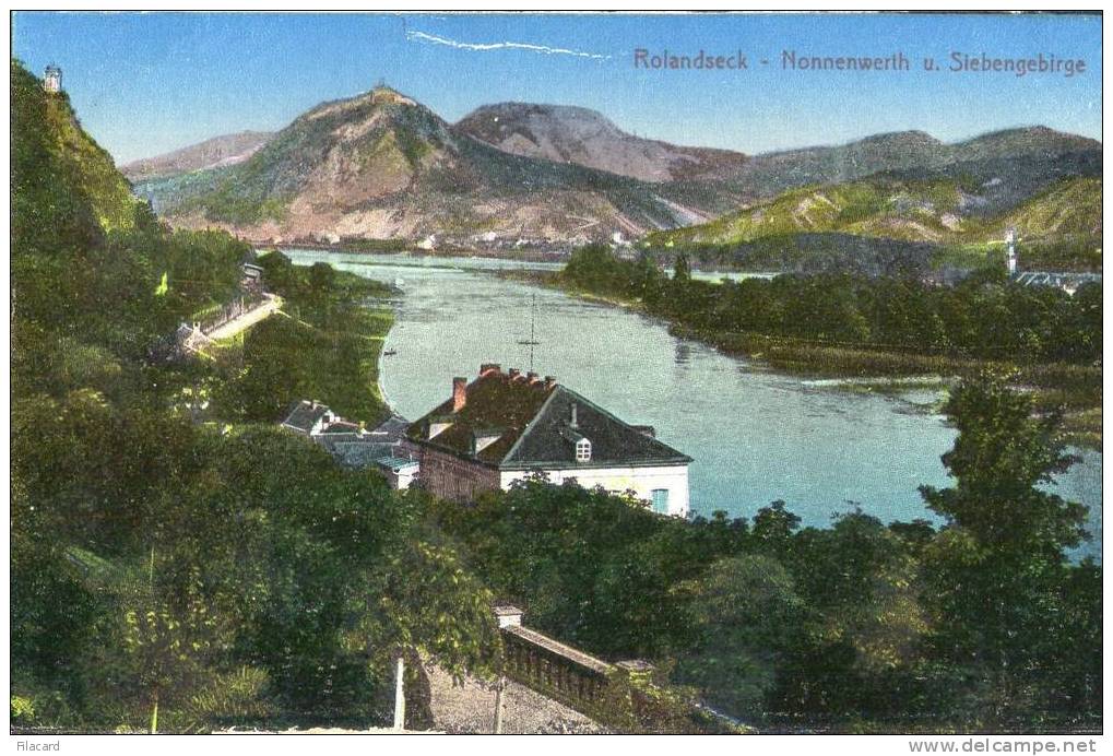 7821   Germania    Rolandseck  Nonnenwerth U.  Siebengebirge  NV  (scritta) - Remagen