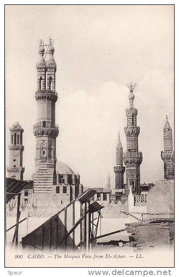 Cairo: Group Of Minarets. LL Series Nr. 200. - Other & Unclassified