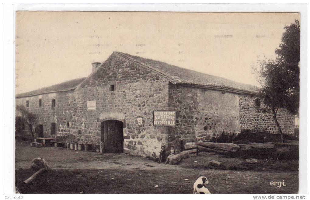 07  CPSM AUTHENTIQUE AUBERGE VALS LES BAINS 1953 - Vals Les Bains