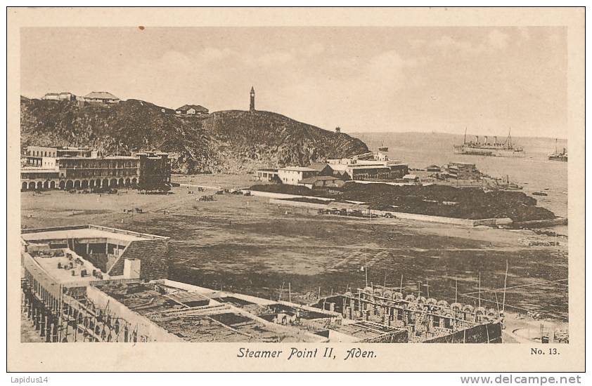 U 723 / CPA   ASIE - YEMEN -      STEAMER POINT II     - ADEN - Yémen