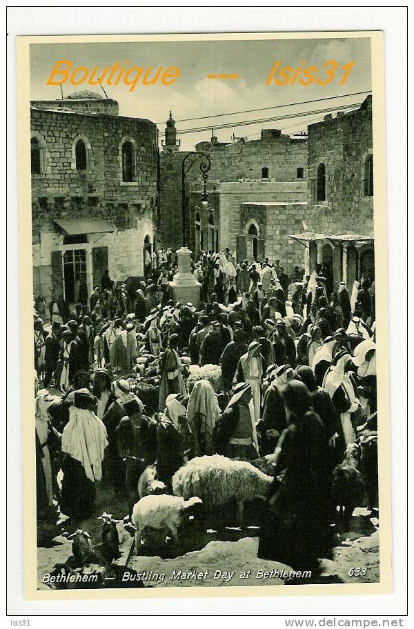 Palestine  - RF22059- Bethlehem  -  Un Jour De Marché - Bon  état - Palestine