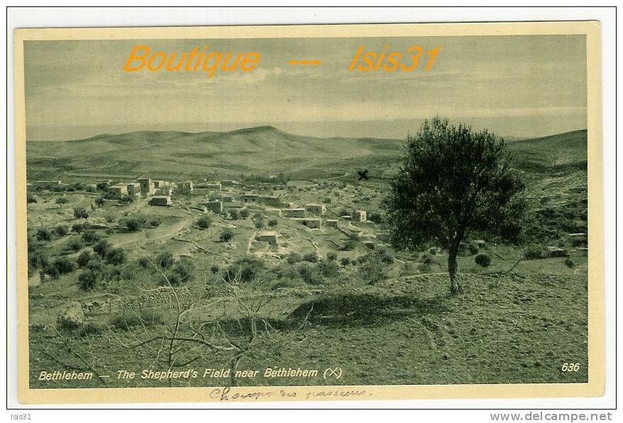 Palestine  - RF22061 - Bethlehem  -  Le Champ Des Bergers  - Bon  état - Palestine