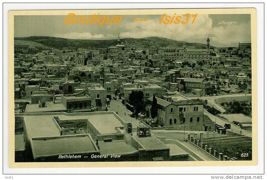 Palestine  - RF22062 - Bethlehem  -  Vue Générale - Bon  état - Palestine