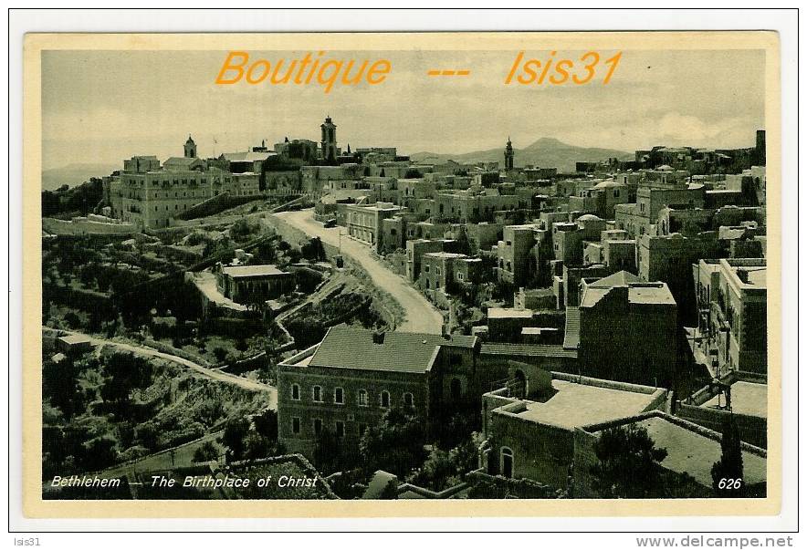 Palestine  - RF22067 - Bethlehem  - Ville Natale Du Christ - état - Palestine