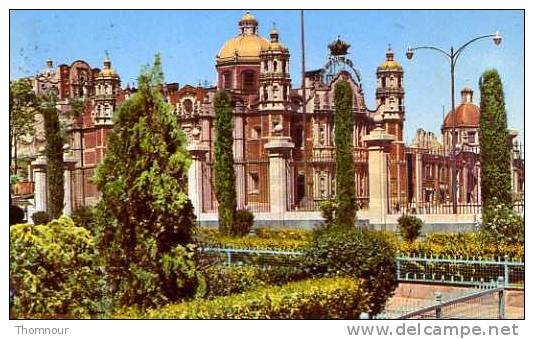 MEXICO  - BASILICA DE GUADALUPE   - 1957 -  BELLE CARTE  - - Costa Rica