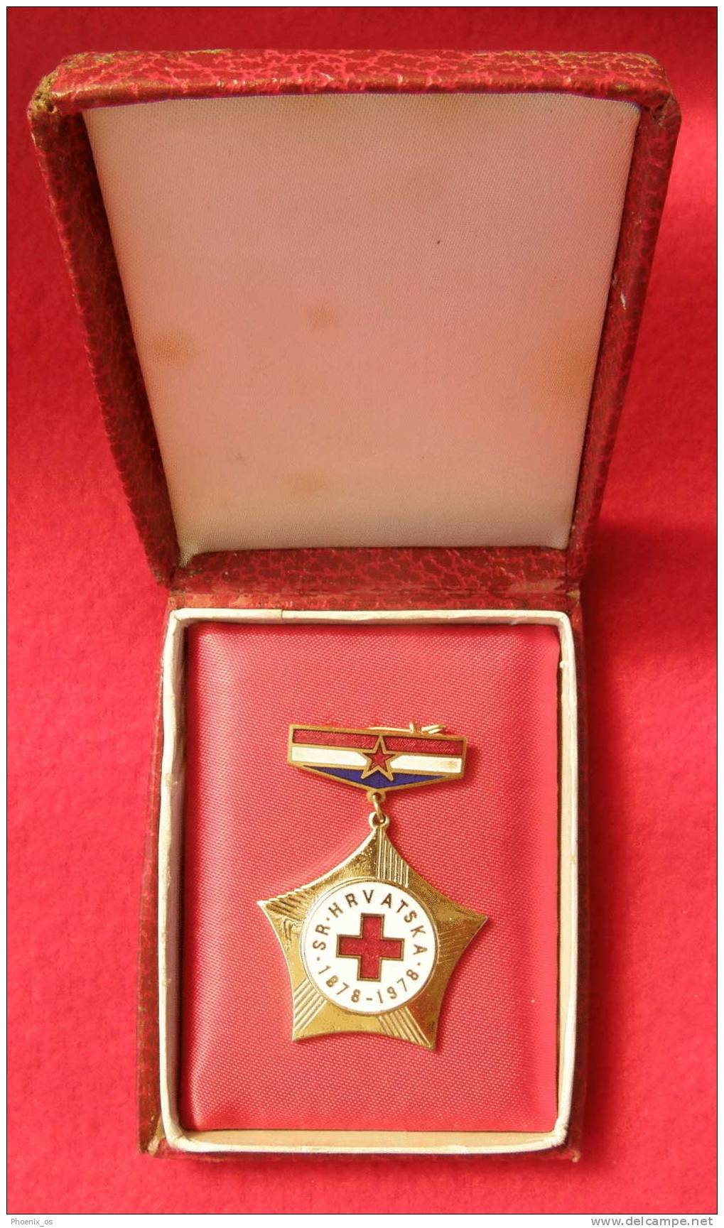 CROATIA ( Ex YUGOSLAVIA ) - Red Cross, Medal, Enamel, 1978. - Other & Unclassified