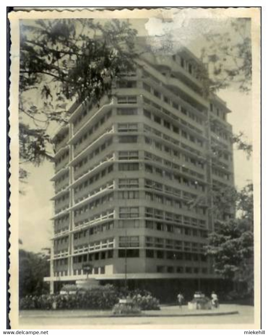 LEOPOLDVILLE-BUILDING-photo Originale Sur Papier Gevaert - Kinshasa - Leopoldville (Leopoldstadt)