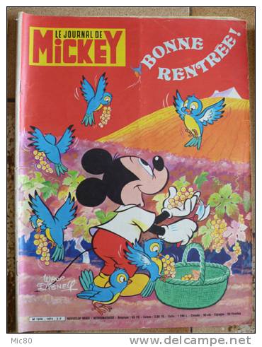 Le Journal De Mickey N° 1473 - Journal De Mickey