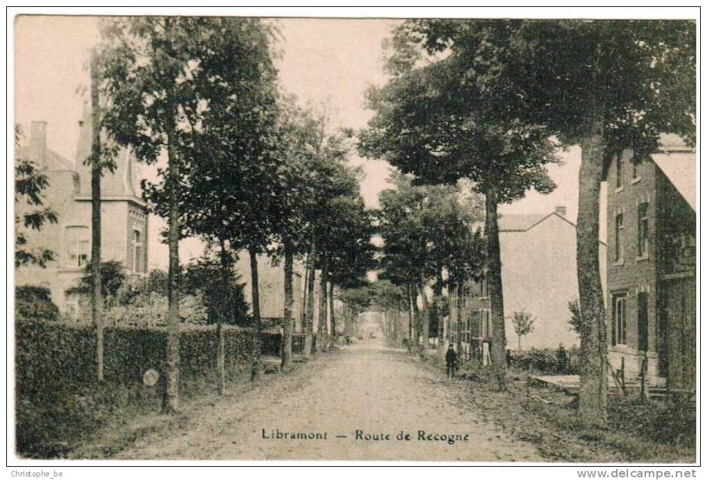CPA Libramont, Route De Recogne (pk1180) - Libramont-Chevigny