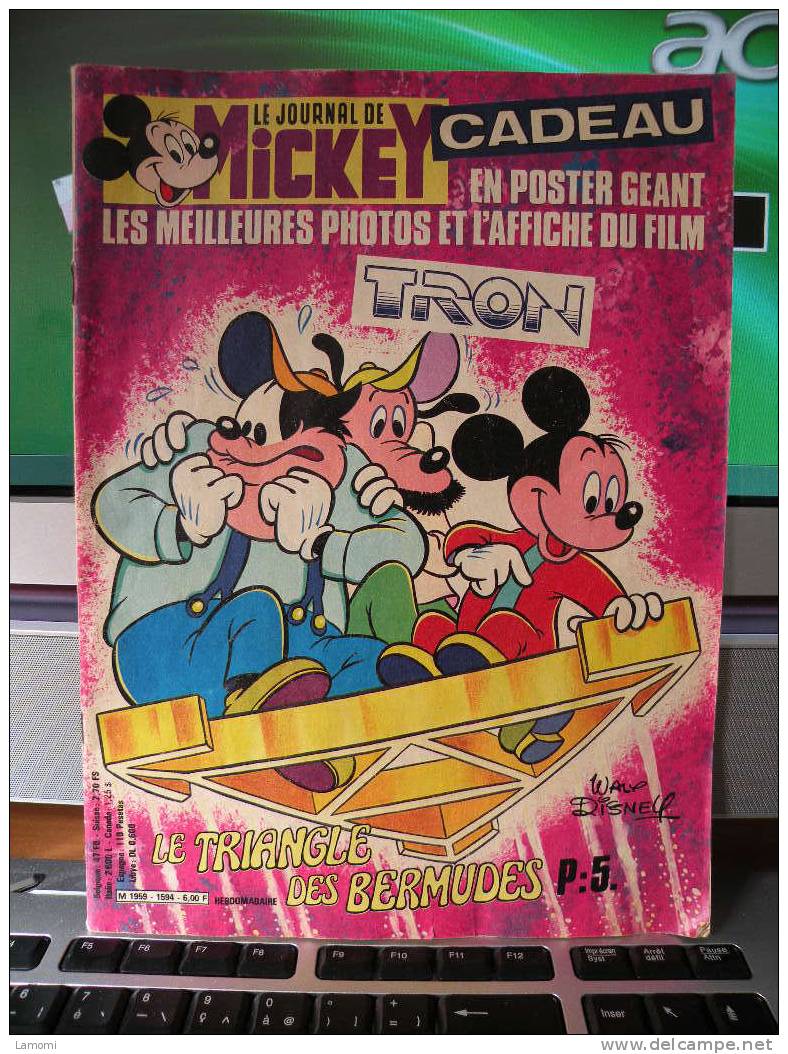 Le Journal De Mickel N° 1594 - 16.1.1983 - - Journal De Mickey