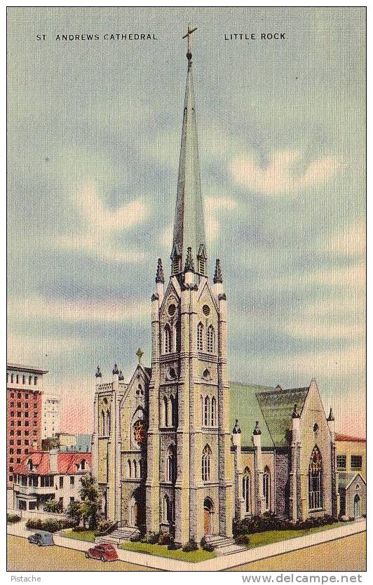 Little Rock Arkansas - St. Andrew's Cathedral - Cathédrale - Church - Église - Neuve - Little Rock