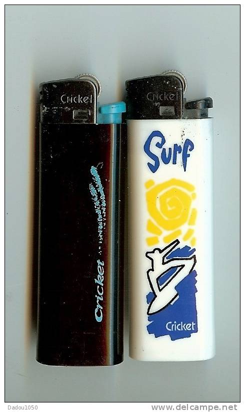 2 Briquets Cricket Gaz - Andere & Zonder Classificatie