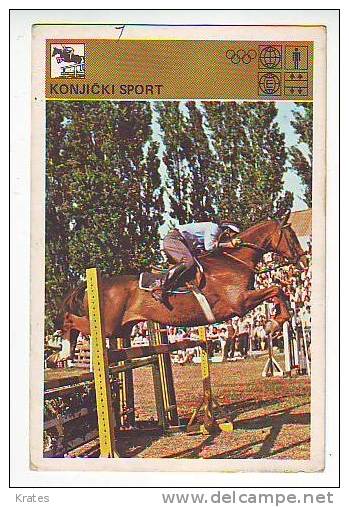 Svijet Sporta Cards - Konji&#269;ki Sport  311 - Ippica
