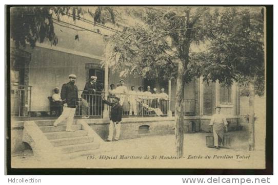 83 SAINT MANDRIER /           L'hôpital Maritime - Entrée Du Pavillon Tollet    / - Saint-Mandrier-sur-Mer