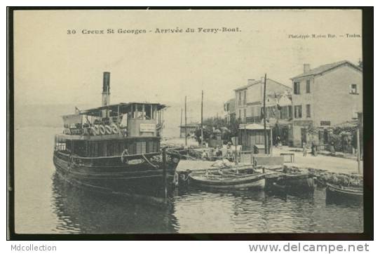 83 SAINT MANDRIER /           Creux Saint-Georges - Arrivée Du Ferry-Boat   / - Saint-Mandrier-sur-Mer