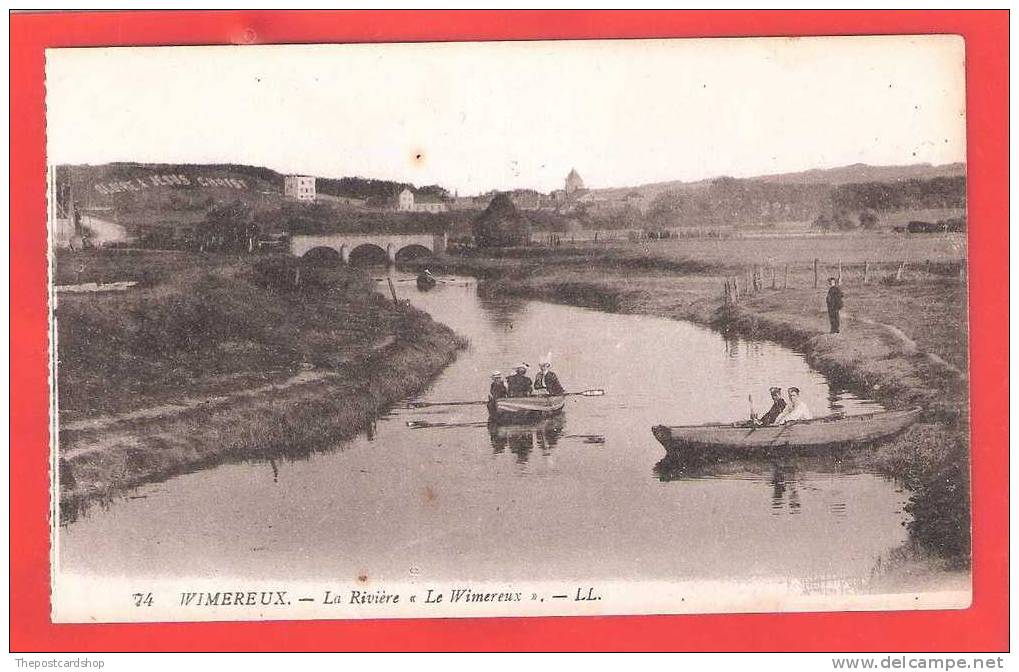 CPA 62 WIMEREUX Pas-de-Calais LL LOUIS LEVY No74 .LA RIVIERE LE WIMEREUX LOTS MORE WIMEREUX FOR SALE - Autres & Non Classés