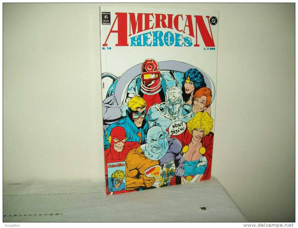 American Heroes(Play Press 1993) N. 18 - Super Eroi