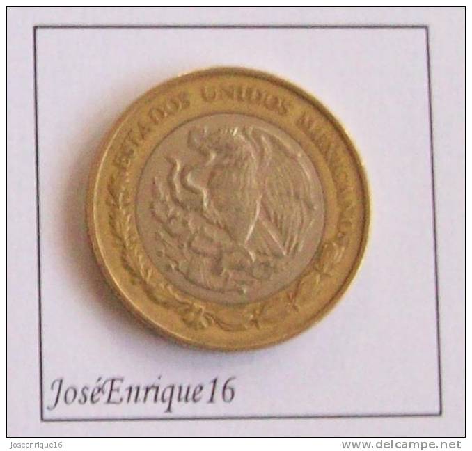 2005 MEXICO 10 PESOS  MONEDA BIMETALICA  Bimetallic Coins - Pièces Bimétalliques - Mexique