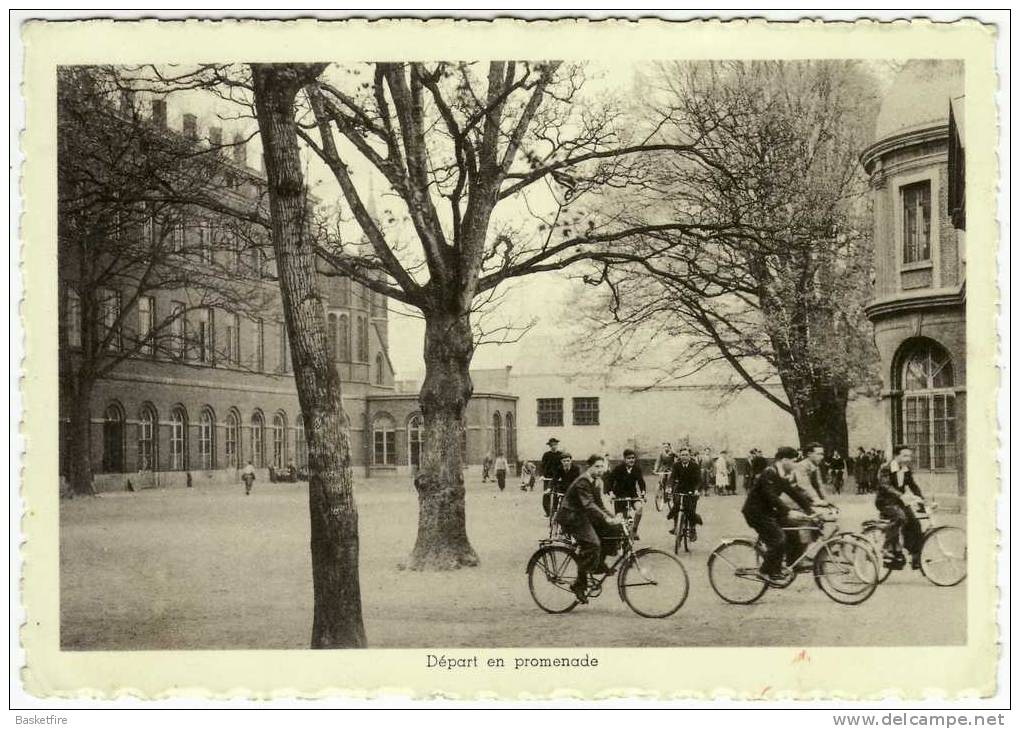 Tournai : College Notre-Dame : Départ En Promenade (animé , Doornik) - Tournai