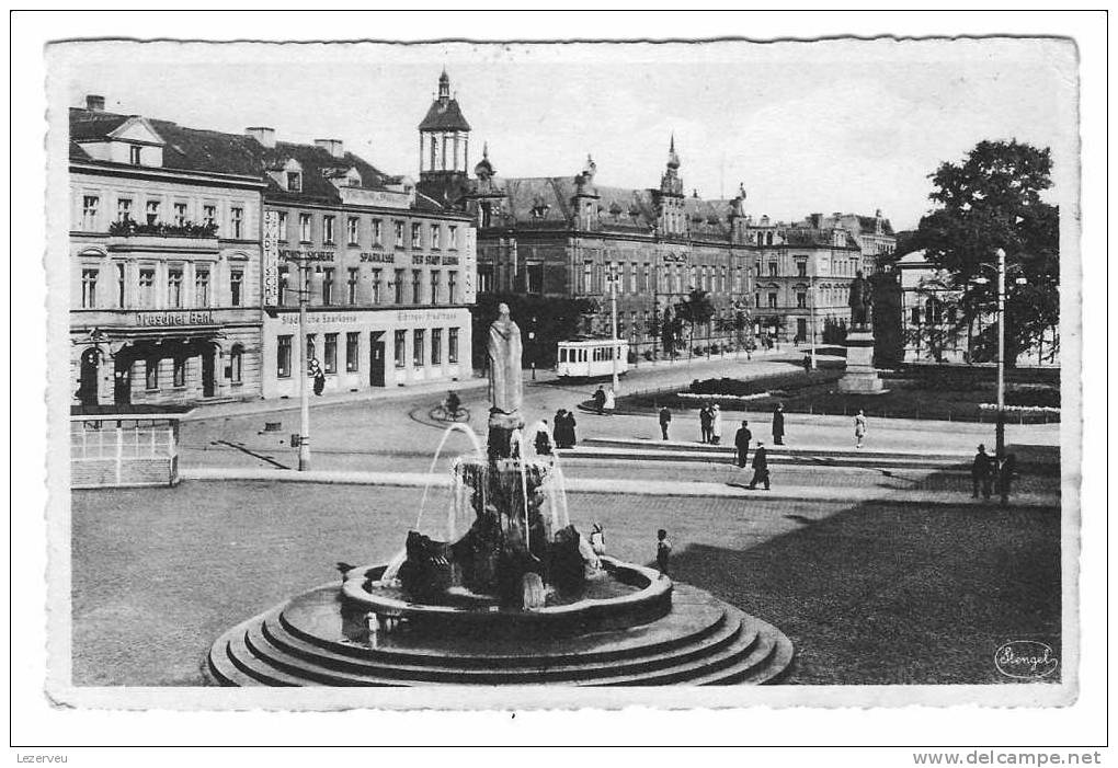 CPA ALLEMAGNE ELBING BALKBRUNNEN U. POSTAMT - Ostpreussen