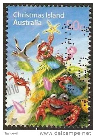 CHRISTMAS ISLAND - Used 2008 50c Christmas - Christmaseiland