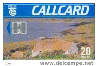 # IRELAND A7a Cottage 20 Sc7 - Bleu Clair -  Tres Bon Etat - Irlande