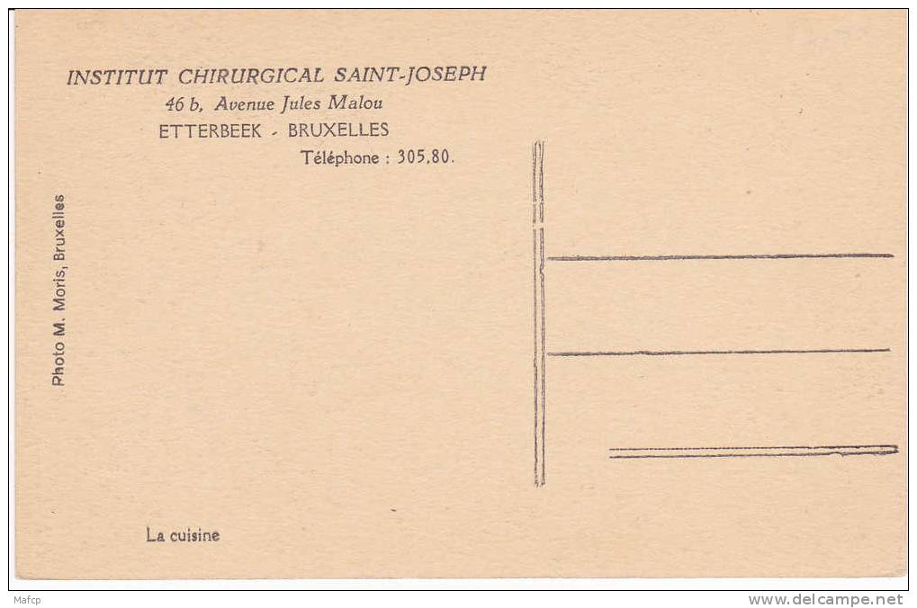 ETTERBEEK - INSTITUT CHIRURGICAL SAINT-JOSEPH 46B AVENUE Jules Malou - La  Cuisine - Etterbeek