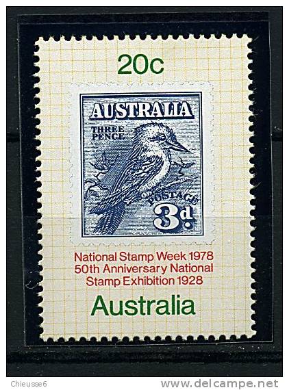 Australie ** N° 641 - Semaine Nationale Du Timbre - Neufs