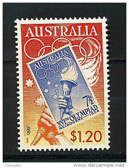 Australie ** N° 1736 - La Torche Olympique. Tbre S/tbre - Blocks & Sheetlets