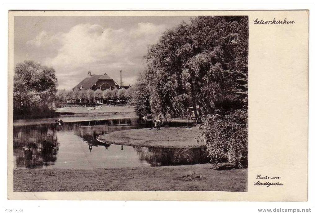 GERMANY - Gelsenkirchen , Sight On The City Garden - Gelsenkirchen