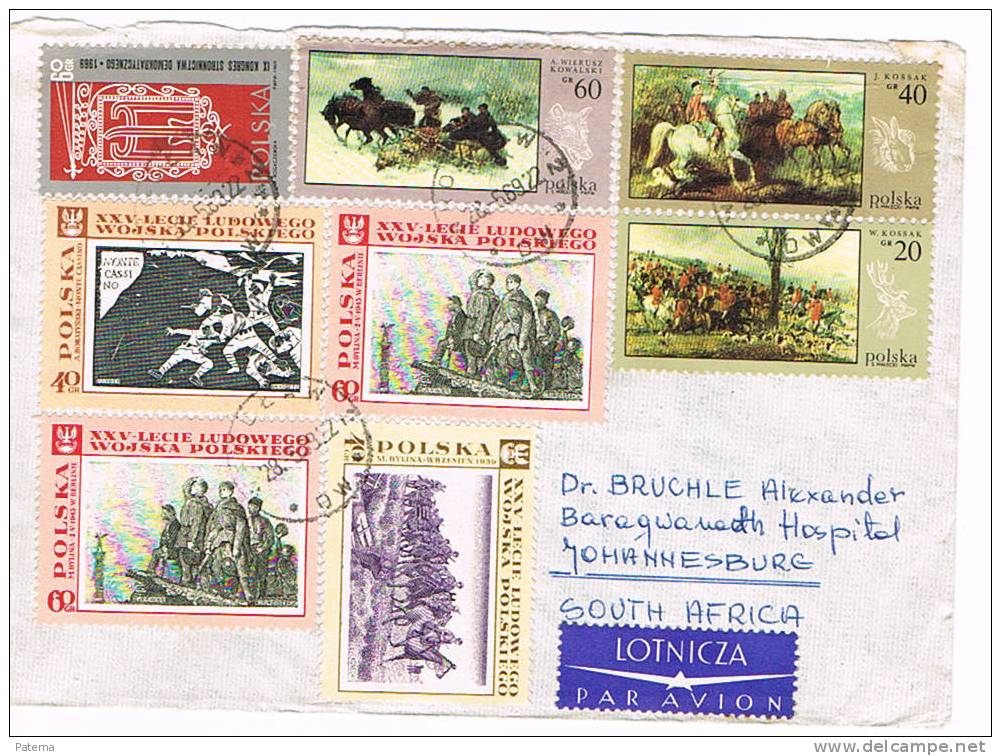 Carta, Aérea, WROCLAW  1969, (Polonia), Cover, Lettre - Storia Postale