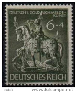 ALLEMAGNE DEUTSCHES III REICH 779 ** MNH Confrérie Des Orfèvres Or Artisan - Ungebraucht