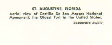 CPM De Saint Augustine En Floride (USA) - Jacksonville