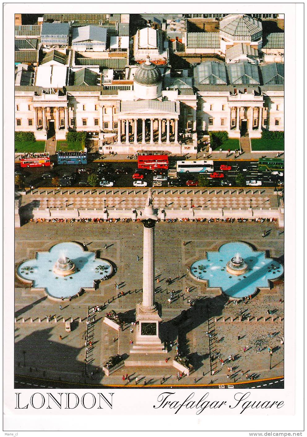 CP Londres TRAFALGAR SQUARE - Trafalgar Square