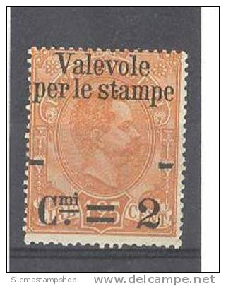 ITALY - 1890 UMBERTO - V2652 - Nuevos