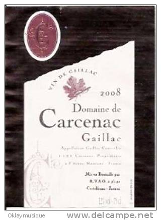 Domaine De Carcenac - Gaillac