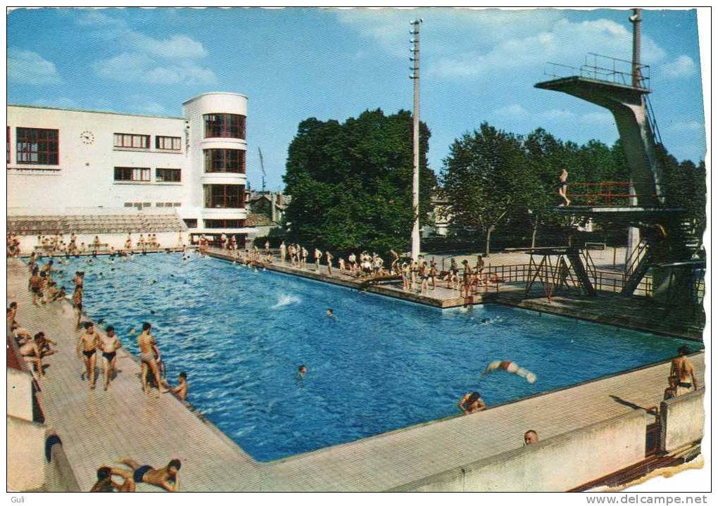 BORDEAUX- 33 Gironde -la PISCINE Municipale (a- Etat= Carte Abimée Sur Coin Inférieure Droit Voir Description *PRIX FIXE - Bordeaux