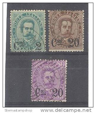 ITALY - 1890/91 UMBERTO - V2690 - Nuevos