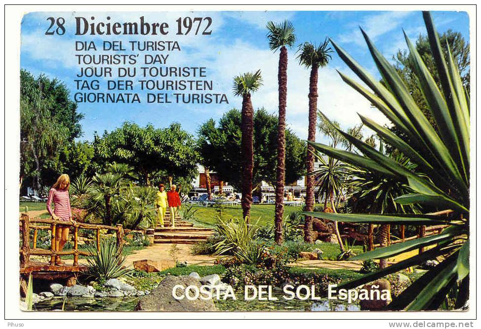 ES357  COSTA DEL SOL : Dia Del Turista 28-12-1972 - Almería