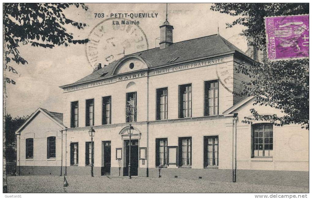 CPA  (76)  LE PETIT QUEVILLY    La Mairie - Le Petit-quevilly