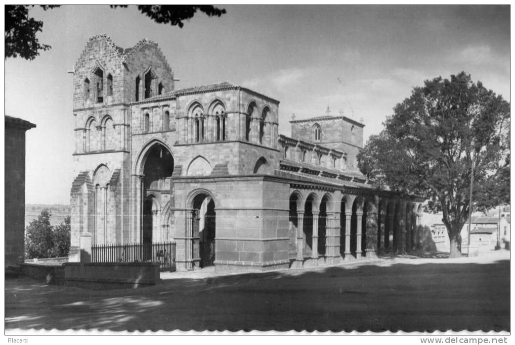 7858     Spagna  Avila  Basilica  De San  Vincente  Fachadas  Principal  Y  Mediodia  NV - Ávila