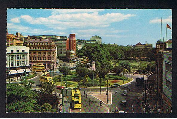 RB 577 -  Bus & Burtons Tailors The Square & Gardens Bournemouth Dorset Postcard - Bournemouth (ab 1972)