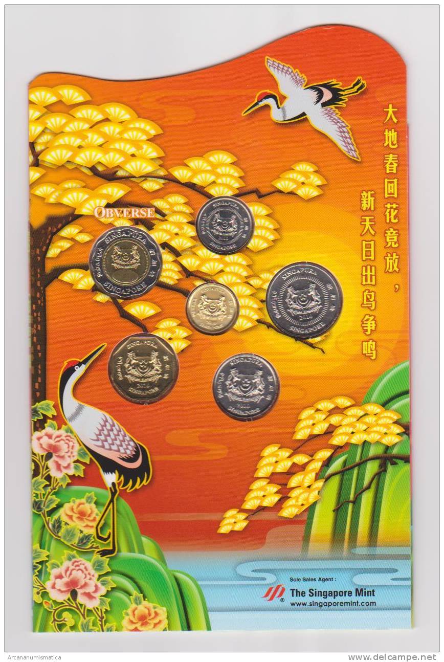 SINGAPUR  Oficial  Mint /Set  2.010  2010  SC/UNC    DL-9022 - Singapur