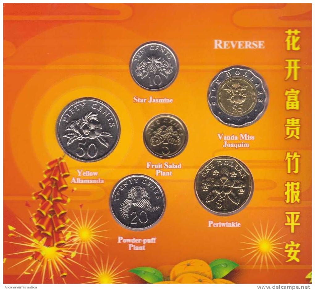 SINGAPUR  Oficial  Mint /Set  2.010  2010  SC/UNC    DL-9022 - Singapore