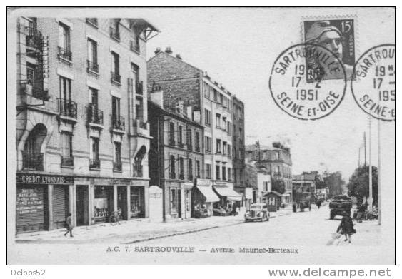 SARTROUVILLE 7 . - Avenue Maurice - Berteaux - Sartrouville