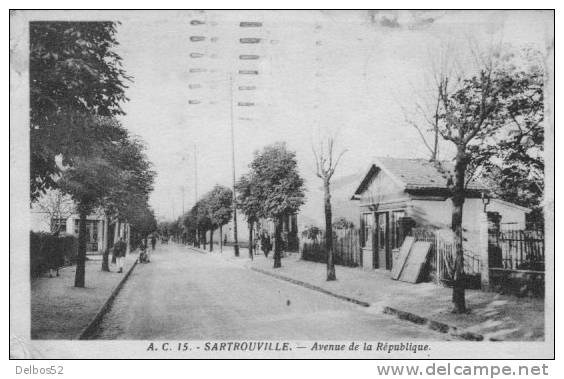 SARTROUVILLE 15 . - Avenue De La République - Sartrouville