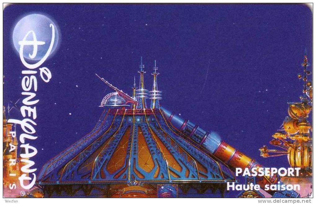 PASSEPORT DISNEY SPACE MOUNTAIN SUPERBE - Passaporti  Disney