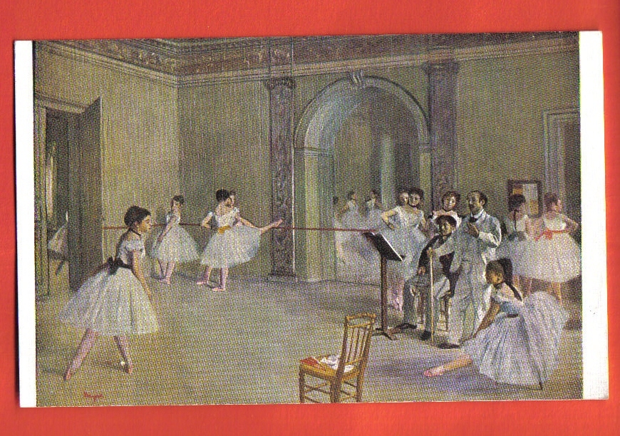 M1007 Degas Le Foyer De La Danse à L´Opéra De La Rue Le Peletier,Musée Du Louvre.Non Circulé. Cque 160 - Musées