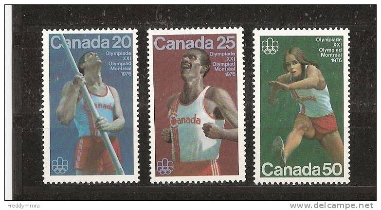 Canada: 571/ 573 ** - Zomer 1976: Montreal